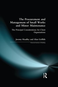 Procurement and Management of Small Works and Minor Maintenance