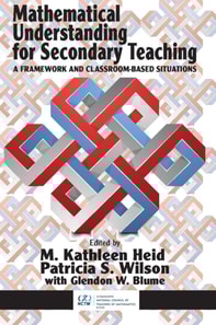 Mathematical Understanding for Secondary Teaching