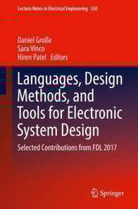 Languages, Design Methods, and Tools for Electronic System Design