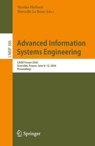 Advanced Information Systems Engineering