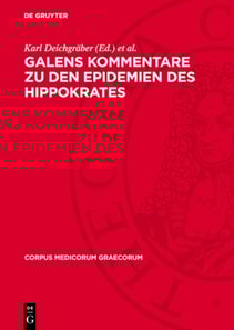 Galens Kommentare zu den Epidemien des Hippokrates