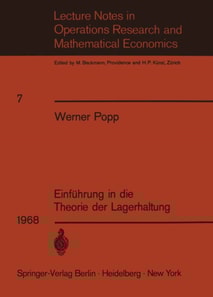 Einführung in die Theorie der Lagerhaltung