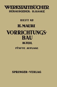 Der Vorrichtungsbau
