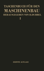 Taschenbuch für den Maschinenbau