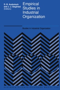 Empirical Studies in Industrial Organization