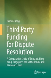 Third Party Funding for Dispute Resolution
