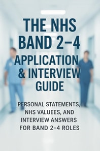 NHS Band 2-4 Application & Interview Guide: Personal Statements, NHS Values, and Interview Answers for Band 2-4 Roles