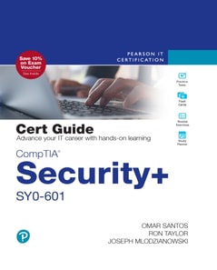 CompTIA Security+ SY0-601 Cert Guide