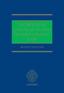 Petroleum Contracts and International Law