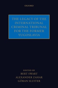 Legacy of the International Criminal Tribunal for the Former Yugoslavia