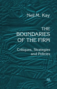 Boundaries of the Firm
