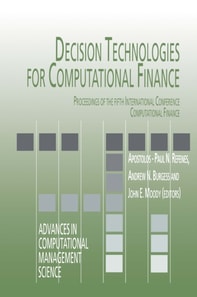 Decision Technologies for Computational Finance