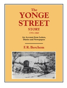 Yonge Street Story, 1793-1860