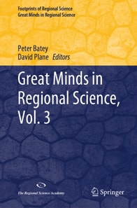 Great Minds in Regional Science, Vol. 3