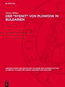 Der „Syenit‘“ von Plowdiw in Bulgarien