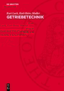 Getriebetechnik