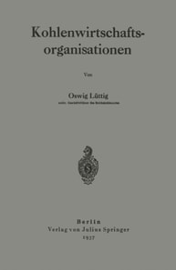 Kohlenwirtschaftsorganisationen