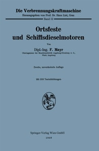 Ortsfeste und Schiffsdieselmotoren