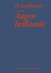 Grundriß der Augenheilkunde