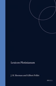 Lexicon Plotinianum