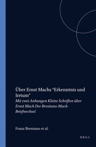 Uber Ernst Machs Erkenntnis und Irrtum