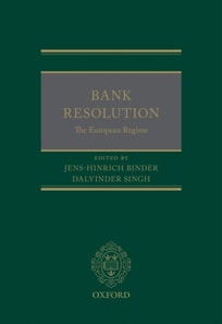 Bank Resolution: The European Regime