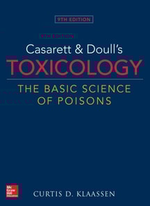Casarett & Doull's Toxicology: The Basic Science of Poisons, 9th Edition
