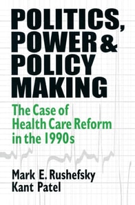 Politics, Power and Policy Making