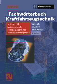 Fachwörterbuch Kraftfahrzeugtechnik