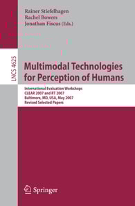 Multimodal Technologies for Perception of Humans