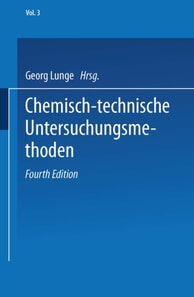 Chemisch-technische Untersuchungsmethoden