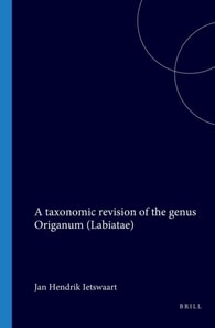 taxonomic revision of the genus Origanum (Labiatae)