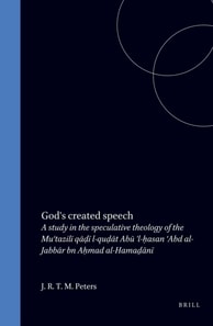God's created speech
