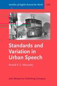 Standards and Variation in Urban Speech