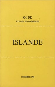 Etudes economiques de l'OCDE : Islande 1974