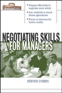 Negotiating Skills for Managers