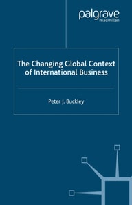 Changing Global Context of International Business