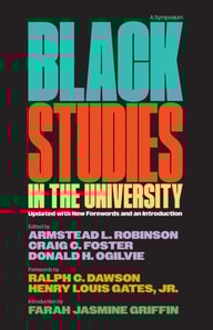 Black Studies in the University