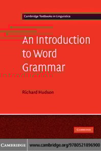 Introduction to Word Grammar