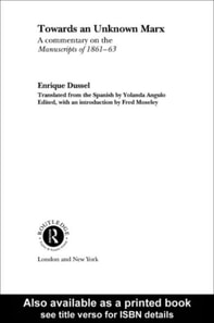 Towards An Unknown Marx