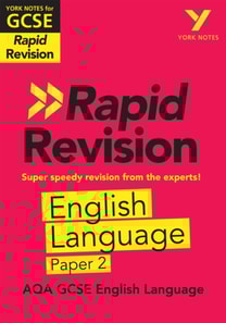 York Notes RAPID AQA GCSE Rapid Revision AQA English Language Paper 2 (eBook) - for 2026, 2027 exams