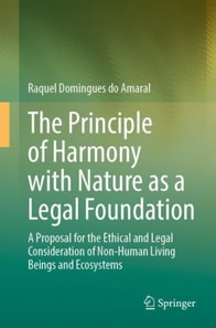 Principle of Harmony with Nature as a Legal Foundation