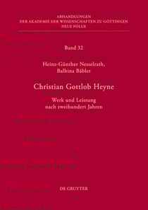 Christian Gottlob Heyne