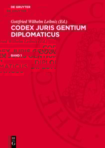 Codex juris gentium diplomaticus. Band 1