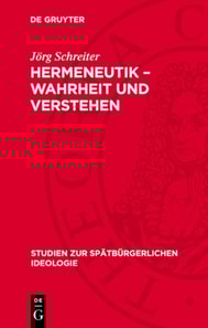 Hermeneutik – Wahrheit und Verstehen