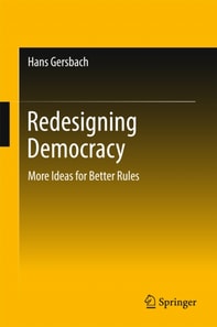 Redesigning Democracy