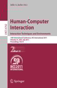 Human-Computer Interaction: Interaction Techniques and Environments