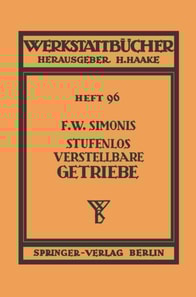 Stufenlos verstellbare Getriebe