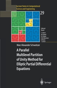Parallel Multilevel Partition of Unity Method for Elliptic Partial Differential Equations