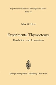 Experimental Thymectomy